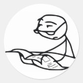 Typ Runder Aufkleber (Vorderseite)