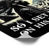 Typ sagte mir, zurück zu gehen, wo ich herkam, und poster (Ecke)