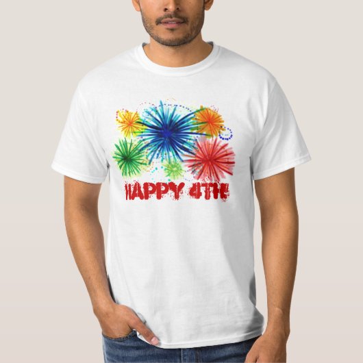 Typ schätzen glückliches 4. Shirt (Vorderseite)