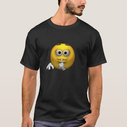 Typ - Shhh! T-Shirt (Vorderseite)
