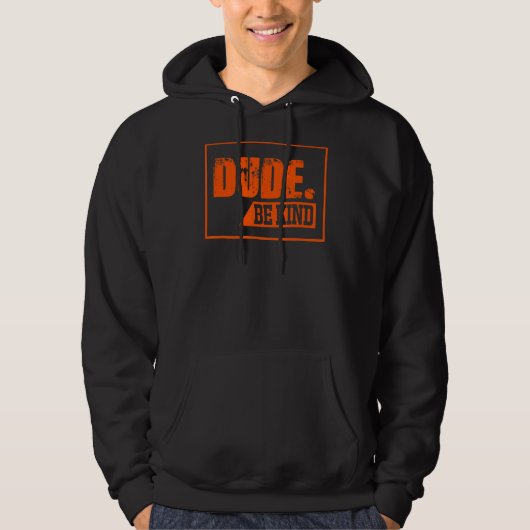 Typ sind nette Männer Hoodie (Vorderseite)