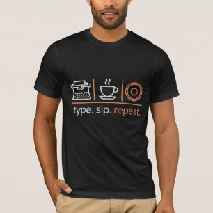 Typ. Sip. Wieder von vorne. T-Shirt
