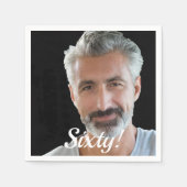 Typ-Skript zum 60. Foto Serviette (Vorderseite)