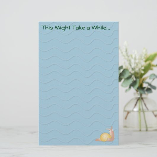 Typ Snailey Briefpapier (Stehend Vorderseite)