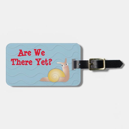 Typ Snailey Gepäckanhänger (Vorderseite horizontal)