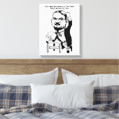 Typ spielen Poker Casino sucker zitiert Kunst Leinwanddruck (Insitu (Schlafzimmer))