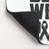 Typ tragen rosa Brustkrebs-Bewusstsein Männer Jung Mousepad (Ecke)