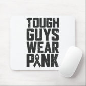 Typ tragen rosa Brustkrebs-Bewusstsein Männer Jung Mousepad (Mit Mouse)