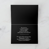 TYP Trauzeuge FUNNY Wedding Einladung (Innenseite)