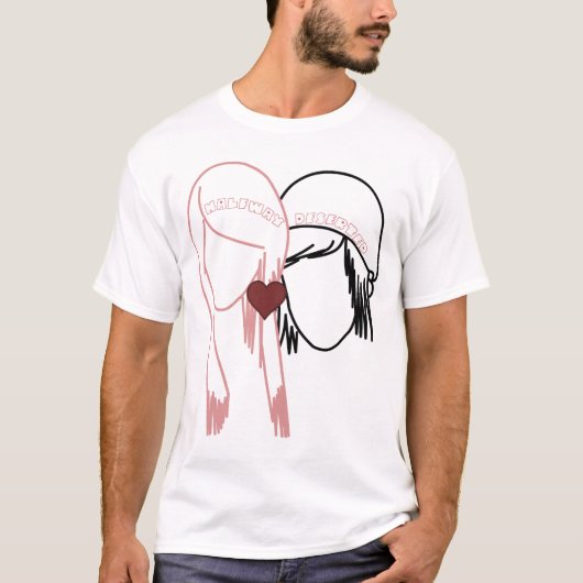 Typ und Mädchen T-Shirt (Vorderseite)