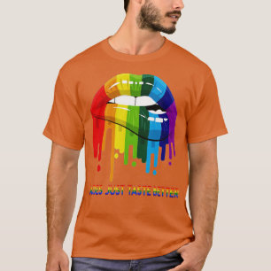 Typ verscheuchen einfach einen besseren LGB-Stolz  T-Shirt