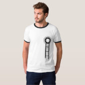 Typ-vertikaler Wecker-MonoT-Shirt T-Shirt (Vorne ganz)