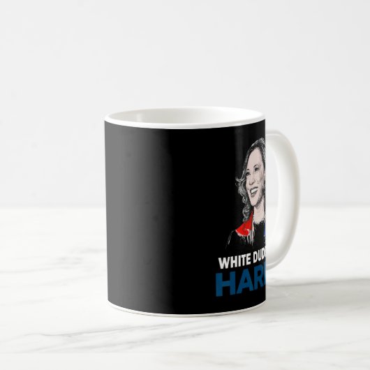 Typ von Harris Women unterstützen Präsidentin Kama Kaffeetasse (VorderseiteRechts)