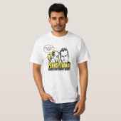 Typ wachsen einen Bart T-Shirt (Vorne ganz)