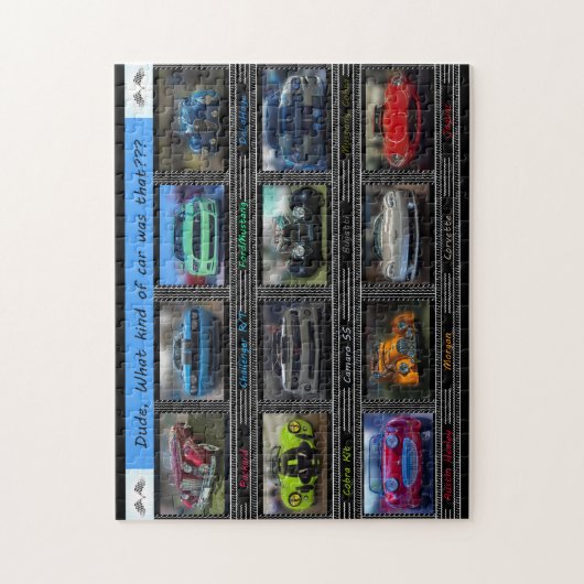 Typ, welches ein bisschen Auto war der??? Puzzle (Vertikal)