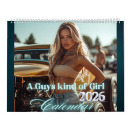 Typ, wie ein Girl Calendar Kalender