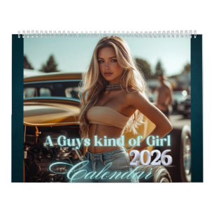 Typ, wie ein Girl Calendar Kalender