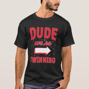 Typ Wir sind Zwillinge Jungen Zwillingstag Geistes T-Shirt