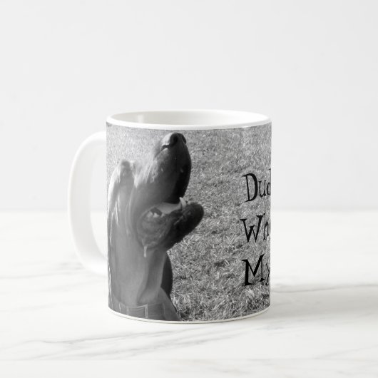 Typ, wo ist mein Kaffee? Tasse (Vorderseite Links)