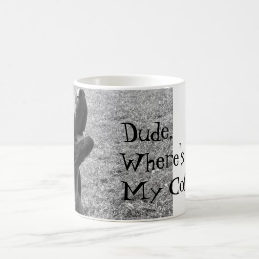 Typ, wo ist mein Kaffee? Tasse (Mittel)