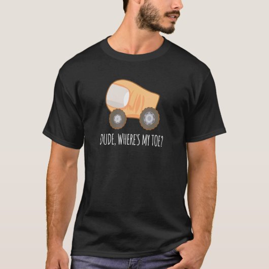 Typ Wo ist mein LKW-Anatomie-Behinderung Ampu T-Shirt (Vorderseite)