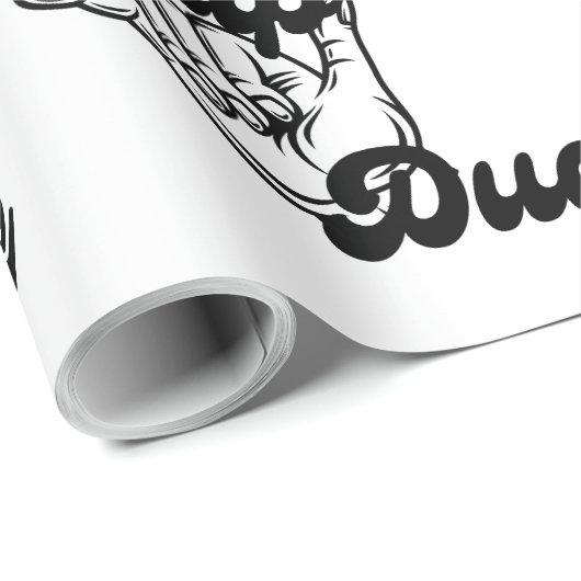 Typ-Wrapping-Papier Geschenkpapier (Rolleneckpunkt)