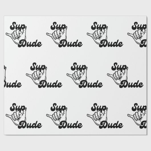 Typ-Wrapping-Papier Geschenkpapier (Flach)