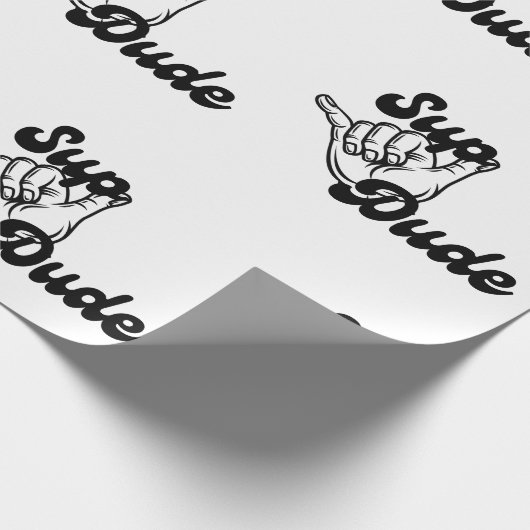 Typ-Wrapping-Papier Geschenkpapier (Ecke)