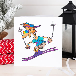 Typ zum Skifahren Einladungen