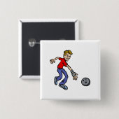 TypBowler Button (Vorne & Hinten)