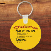 Type 2 Diabetes Gifts & T-shirts Schlüsselanhänger (Vorderseite)