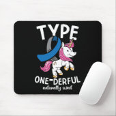 Type One Derful Natürlich Süße Diabetes  Mousepad (Mit Mouse)