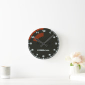 Type R Tachometer Clock Runde Wanduhr (Zuhause)