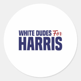 Typen für Harris Runder Aufkleber