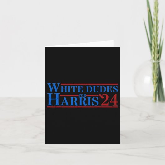 Typen für Kamala Harris 7 Karte (Vorderseite)