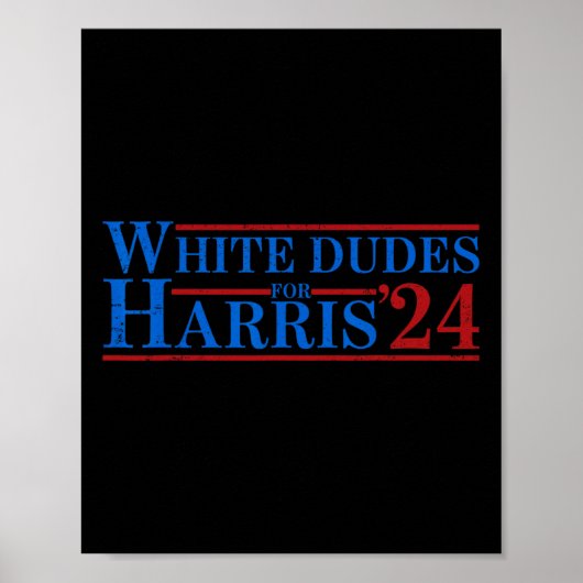 Typen für Kamala Harris 7 Poster (Vorne)
