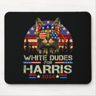 Typen für Kamala Harris Kinderlose Katze Lady für  Mousepad