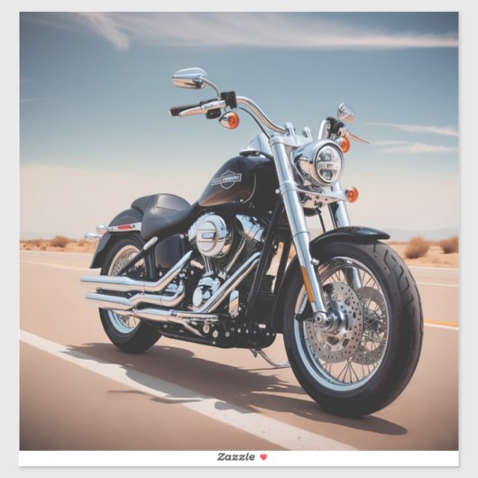 Typen gewöhnlicher Motorräder und Fahrräder Aufkleber (Blatt)