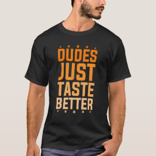 Typen probieren einfach besseren Gay Pride T-Shirt