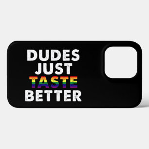 Typen schmecken einfach besser Gay Pride Geschenki Case-Mate iPhone Hülle