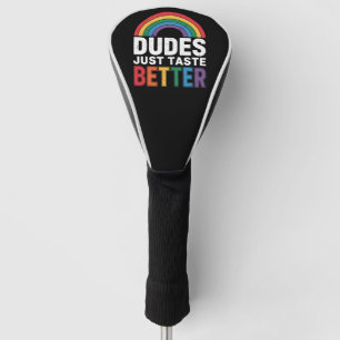 Typen schmecken einfach besser Lustiges Schwules S Golf Headcover