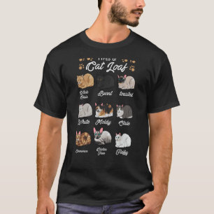 Typen von Katzen Loaf Katzen Kitty Kitten Katze Ka T-Shirt