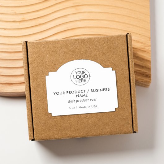 Typenbezeichnung für einfache Firmenlogos Aufkleber