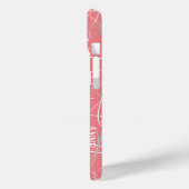 Typenbezeichnung Muster Pink Case-Mate iPhone Hülle (Rückseite / Links)