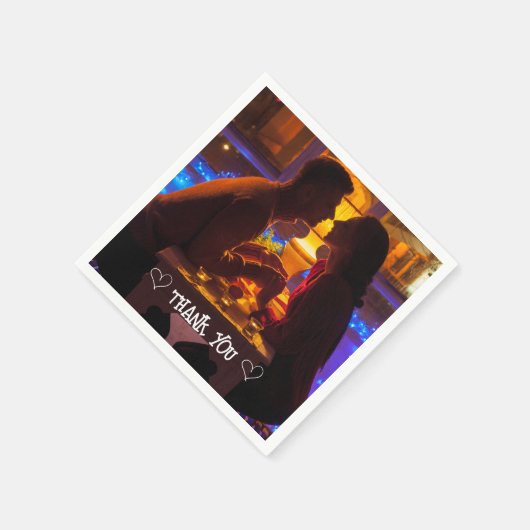 Typenfotografie des Fotos Serviette (Ecke)