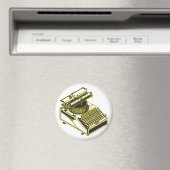 Typenschriftmaschine - Patentdarstellung Magnet (In Situ (Geschirrspüler))