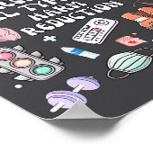 Types Of Harm Reduction Overdose Awareness Social  Poster (Ecke)