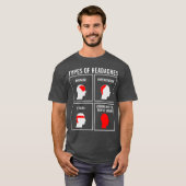 TYPES OF HEADACHES gift T-Shirt (Vorne ganz)
