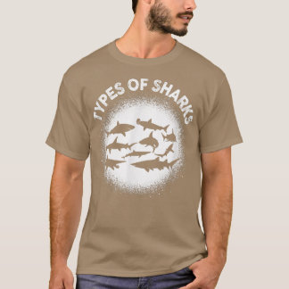 Types Of Sharks T-Shirt