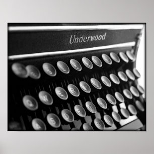 Typewriter Poster